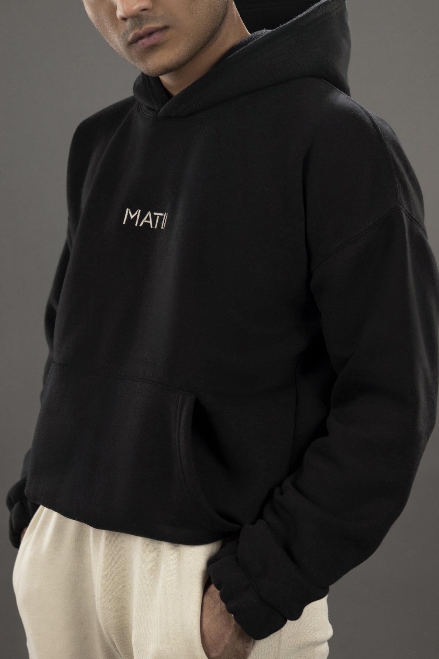 Black Oversized Hoodie